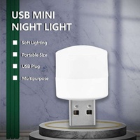 Mini lampe LED USB en forme d'ampoule, lumière de nuit USB pour batterie externe, ordinateur portable, PC, mini lampe USB portable