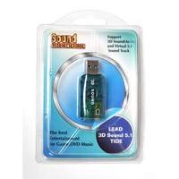 Amplificateurs USB 5.1 Carte son CM108 Carte son indépendante externe plug and play