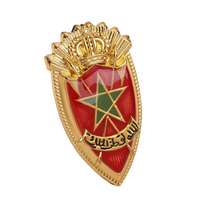 Insigne de support de fabricant de médaille personnalisé emblème lutte sportive musculation insigne de logo personnalisé personnalisable