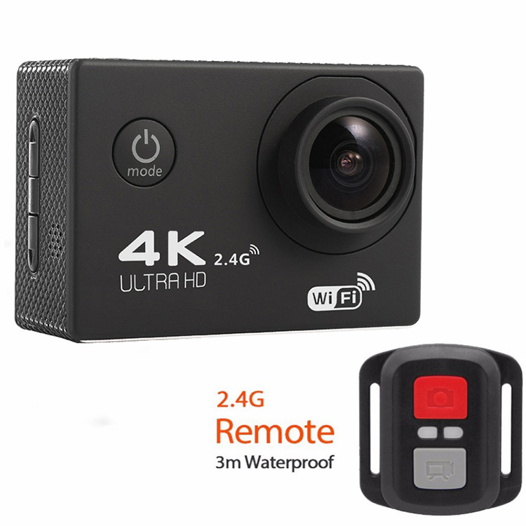 2021 Action Camera Real 4 K 30 FPS Motorcycle Camera WiFi Go Waterproof Mini Sports Camera