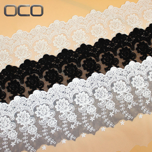 Bán Buôn Phụ Nữ Sang Trọng Của Pháp Ren Vải Với Sáng Bóng Kim Cương Ren Thạch Trang Trí Ribbon May Phụ Kiện Cho Ăn Mặc - Product Image 2