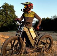 Vélo Électrique Tout-Terrain pour Adultes avec Moteur Arrière 2000W Sans Balais, Batterie Lithium 48V25Ah, Cadre en Alliage d'Aluminium, Livraison Gratuite aux États-Unis