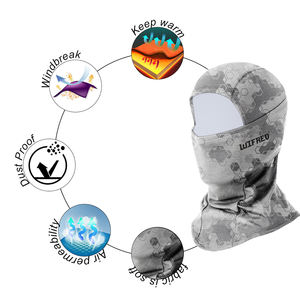 Al Aire Libre máscara de cara completa bufanda sombrero para pesca y caza invierno a prueba de viento y pasamontañas antipolvo para uso en lagos y ríos - Product Image 3