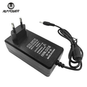 Адаптер питания 24 В, входной 100 240 В переменного тока, 50/60 Гц, 5 В, 6 В, 9 В, 12 В, <span class=keywords><strong>ac</strong></span> <span class=keywords><strong>dc</strong></span>, Великобритания, ЕС, штекер, настенные адаптеры, светодиодный адаптер питания 24 В, 3 А - Product Image 1