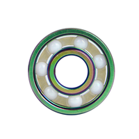 Roulements de skateboard professionnels personnalisés en céramique ZrO2 couleur arc-en-ciel sous vide vente en gros
