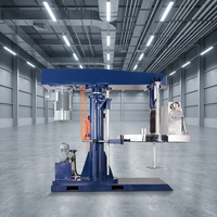 Mezcladora Dispersora Automática de Alta Velocidad FARFLY para Pigmentos, Tintas, Pinturas, Recubrimientos y Productos Químicos, Motor de 22kW, Capacidad de 500L