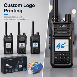 XUNLIBAO Suministro Directo de Fábrica OEM ODM Logotipo Personalizado 9118 <span class=keywords><strong>Radio</strong></span> Analógica PoC de Modo Dual GPS Tipo-C Sin Cuota de Plataforma Walkie Talkie de por Vida - Product Image 3