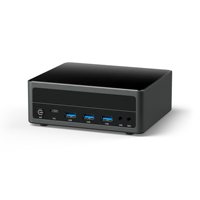 Mini PC Compacto AMD Ryzen 7 7840H 8C16T, 16GB DDR5 NVMe SSD Radeon 780M, Win11 Linux, Computadora de Escritorio Pequeña para Negocios y Oficina