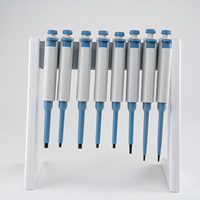 Micropipette à volume réglable sur mesure 0,1 µl-10 ml monocanal mécanique de haute qualité autoclavable pour laboratoire