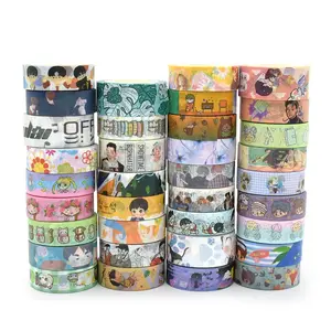 2020 Đồ Dùng Học Tập Hàn Quốc Trang Trí Tùy Chỉnh In Washi Tape Cho Scrapbooking