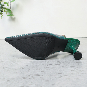 <span class=keywords><strong>Scarpe</strong></span> da <span class=keywords><strong>Donna</strong></span> Comode con <span class=keywords><strong>Tacco</strong></span> Verde Decorato, Décolleté <span class=keywords><strong>a</strong></span> Punta con <span class=keywords><strong>Tacco</strong></span> <span class=keywords><strong>a</strong></span> Spillo, Eleganti <span class=keywords><strong>Scarpe</strong></span> da Cerimonia per Uso Quotidiano - Product Image 5
