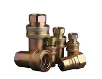 KZD laiton moyenne pression haute Performance pneumatique et hydraulique raccord rapide coupleur de libération raccord de tuyau ISO