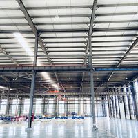 Atelier et entrepôt de structure en acier de haute qualité pour les besoins complets de conception industrielle, grand fabricant chinois.