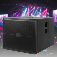 Haut-parleur de basses de 18 pouces, équipement audio/amplificateurs/haut-parleurs, performance sur scène DJ, haut-parleur de basses passif professionnel de 18 pouces