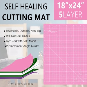 Tapis de découpe A2 auto-cicatrisant vert en gros - Product Image 5