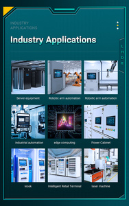 Nhà Máy Giá 10.1 inch 1280*800 VESA treo tường IP65 không thấm nước công nghiệp TFT <span class=keywords><strong>LCD</strong></span> cảm ứng màn hình màn hình với HD-MI/VGA/dp - Product Image 2