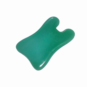 Factory Direct 2-in-1 Green Glass Gua Sha <b>Massager</b> Beauty Tools for <b>Personal</b> hHealth Care - Product Image 5