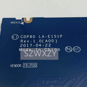 CDP80 LA-E151P pour Dell Latitude <span class=keywords><strong>E5580</strong></span> 5580 i5-7440HQ carte mère d'ordinateur portable CN-08T985 08T985 8T985 SR32R DDR4 carte mère d'ordinateur portable - Product Image 5