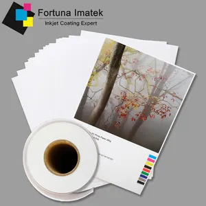 High Grade Large Format Full Color Ink Commercial Printing Photo Paper