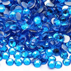 คริสตัลแบบแบนราบสำหรับตกแต่งเสื้อผ้าทำจาก SS3-SS20แวววาวทำจากแก้วพลอยเทียมแบบไม่ผ่านความร้อนขายส่งจำนวนมาก - Product Image 3