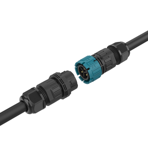 <span class=keywords><strong>El</strong></span> más nuevo conector de plástico PA66 impermeable de 3 pines de nailon macho hembra Mini cable <span class=keywords><strong>el</strong></span>éctrico de acoplamiento - Product Image 4