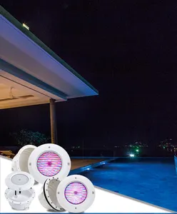 Pool Rgb Light Refined RGB Pool Lights Color Changing 12 V IP68 12v RGB Nicheless UnderWater Best Outdoor LED Pool Lights