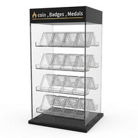 Trophées, médailles et plaques de luxe en acrylique personnalisables et écologiques pour présentoir de comptoir en magasin