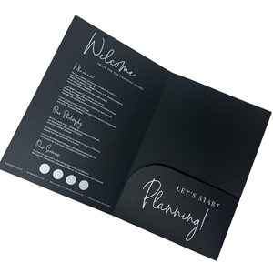 Tùy chỉnh in đen Matt văn phòng tài liệu trình bày Túi thư mục giấy tập tin các tông lá Logo tại chỗ UV Manila thư mục nộp hồ sơ - Product Image 1