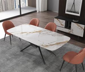 Dalle <span class=keywords><strong>de</strong></span> pierre frittée artificielle à motif doré unique Dalle <span class=keywords><strong>de</strong></span> pierre reconstituée à surface solide pour les plans <span class=keywords><strong>de</strong></span> <span class=keywords><strong>travail</strong></span> intérieurs - Product Image 4