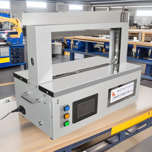 High Output Automatic Opp Film Tape Strapping Machine for Carton Paper Band Bundling Banding Machines 30mm - Product Image 4