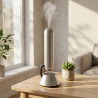 Diffuseur d'air de luxe commercial pour la maison, avec connexion NFC, électrique rechargeable, télécommande LED, aromathérapie, diffuseur de table pour chambre à coucher