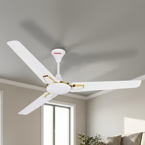 Ventilateurs de plafond électriques pliables en métal KIMATSU au design optimal, portée de 1200 mm, 5 pales, commande mécanique, ventilateur de refroidissement d'air pour hôtel - Product Image 2