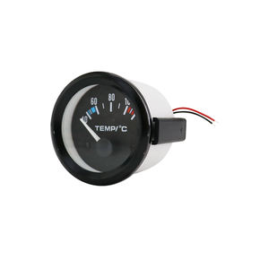 Wenle Nouveau Jauge de Température Numérique pour Voiture 2 pouces 52mm 40~120°C Noir 12/24V Jauge de Température d'Eau - Product Image 4
