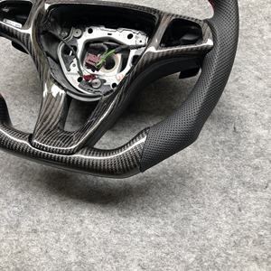 Volant en cuir perforé personnalisé, finition mate/brillante, en fibre de carbone, CCexcellent, pour <span class=keywords><strong>Mercedes</strong></span>-Benz Vito, ajustement parfait à 100% - Product Image 3