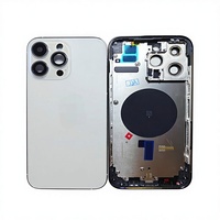 Coque arrière de remplacement en aluminium/alliage d'aluminium pour iPhone XS Max, design barre, 100 % compatible