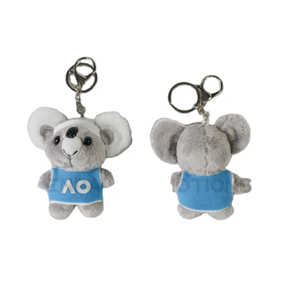 Mini jouets en peluche doux petit porte-clés en peluche divers animaux peluches en vrac cadeau facile à transporter comme cadeaux