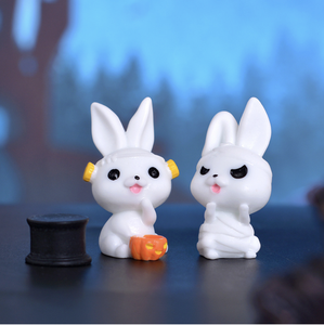 Personalizzare all'ingrosso nuovo stile di Halloween zucca coniglio ornamenti Artwork artigianato decorativo divertenti Halloween ornamenti zucca - Product Image 4