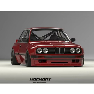 Kit de Carrocería de Fibra de Vidrio para BMW E30 Coupé de <span class=keywords><strong>1984</strong></span> a 1991, Estilo GRD PD, Incluye Labio Frontal, Guardabarros, Faldones Laterales y Alerón Trasero - Product Image 1