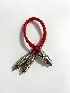 สายสัญญาณเสียงโคแอกเชียล 2RCA แบบป้องกันสองชั้น หุ้มด้วย PVC สาย AV ตัวผู้ตัวเมีย สำหรับเครื่องขยายเสียง ซับวูฟเฟอร์ อุปกรณ์บันทึกเสียง ไมโครโฟน - Product Image 5