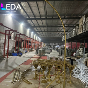LEDA <b>Wedding</b> Hall Stage Aisle Archway Backdrop <b>Wedding</b> Props Floor Lighting Aisle Stand for <b>Wedding</b> Party Event Decoration - Product Image 5