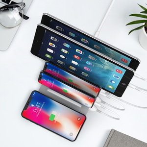 Stazione di <span class=keywords><strong>Ricarica</strong></span> Wireless USB Multifunzione 6 in 1 per Cellulari e Dispositivi, Portatile per Casa e Hotel, per l'Europa - Product Image 4