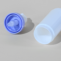 Flacon pompe sans air de luxe en PP à double tête, format voyage, de haute qualité et durable, pour sérum, crème et lotion cosmétique, idéal pour un usage domestique