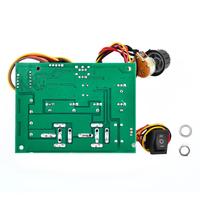 Contrôleur de vitesse de moteur DC PWM, affichage LED numérique DC 10-55V, module de commande réglable 0-100%, entrée MAX 60A 12V 24V 36V 48V