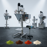 Machine de remplissage de poudre chimique et d'épices sèches de 5 kg, doseuse à vis sans fin pour poudre de café, matcha, thé de 100 g, distributeur de farine à vis sans fin
