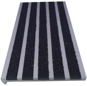 Profilo antiscivolo per gradini in metallo resistente allo scivolamento per bordi delle scale - Product Image 4