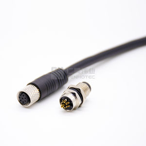 M8-Kabelstecker 8P-Stiftsensor und PVC-Löt draht für die Industrie - Product Image 2