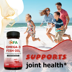 OEM Wholesale Private Label Omega-3 Fish Oil Softgels with Fish Oil Supports for Brain Health and Supports Joint Health Softgels - Product Image 5