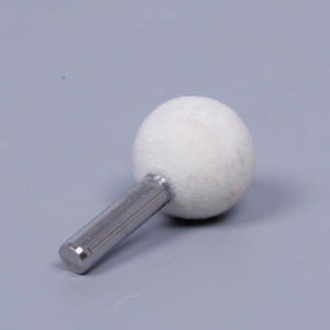 Embout <span class=keywords><strong>de</strong></span> polissage rotatif professionnel pour métal, verre, céramique et bijoux, tête <span class=keywords><strong>de</strong></span> polissage en feutre <span class=keywords><strong>de</strong></span> <span class=keywords><strong>laine</strong></span> - Product Image 3