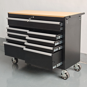 CYD Heavy Duty 9-Drawer <strong>Tool</strong> Chest Rolling <strong>Cabinet</strong> With Wheels OEM 500kg Load Capacity &amp; Keyed Lock For Garage Workshop - Product Image 3