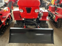 Tracteur miniature à chenilles pour rizières de 25 ch et 35 ch avec cultivateur